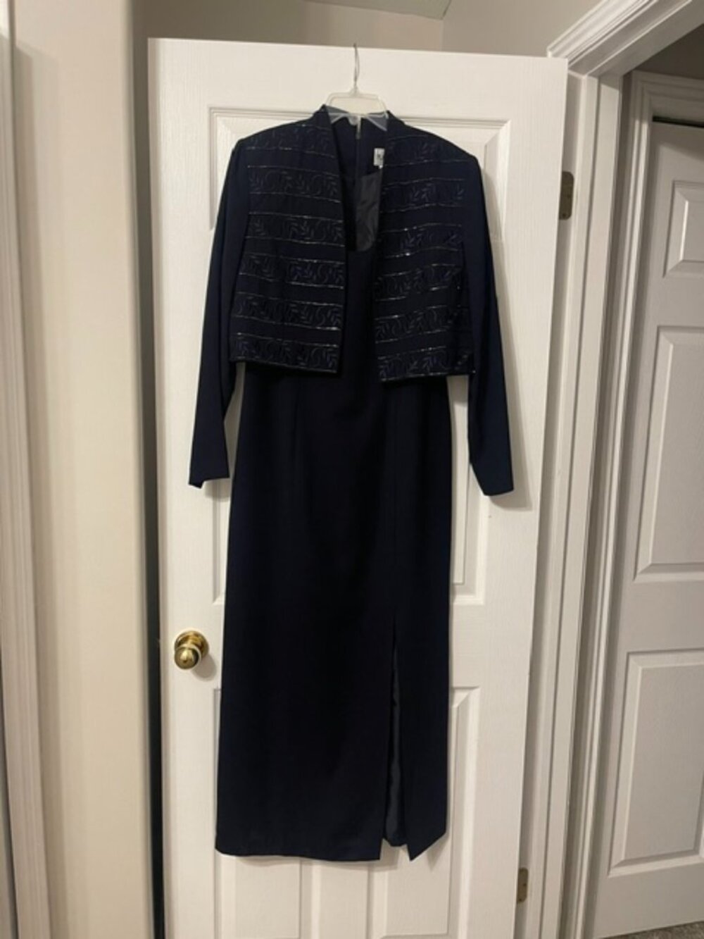 New Navy Formal Maxi Dress - Size 10